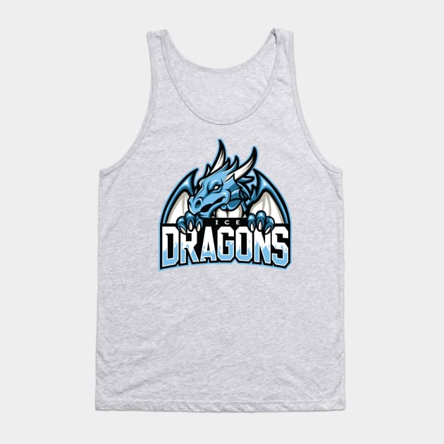 Ice Dragons Tank Top by Punksthetic